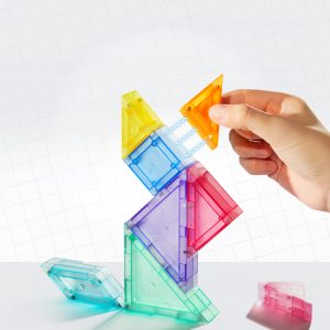 Magnetyczny tangram 3D z klepsydrą